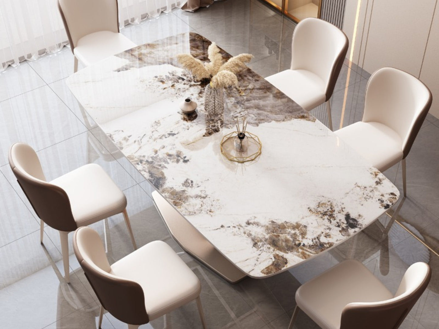 Обеденная зона Marble Feast